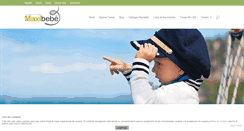 Desktop Screenshot of maxibebe.es